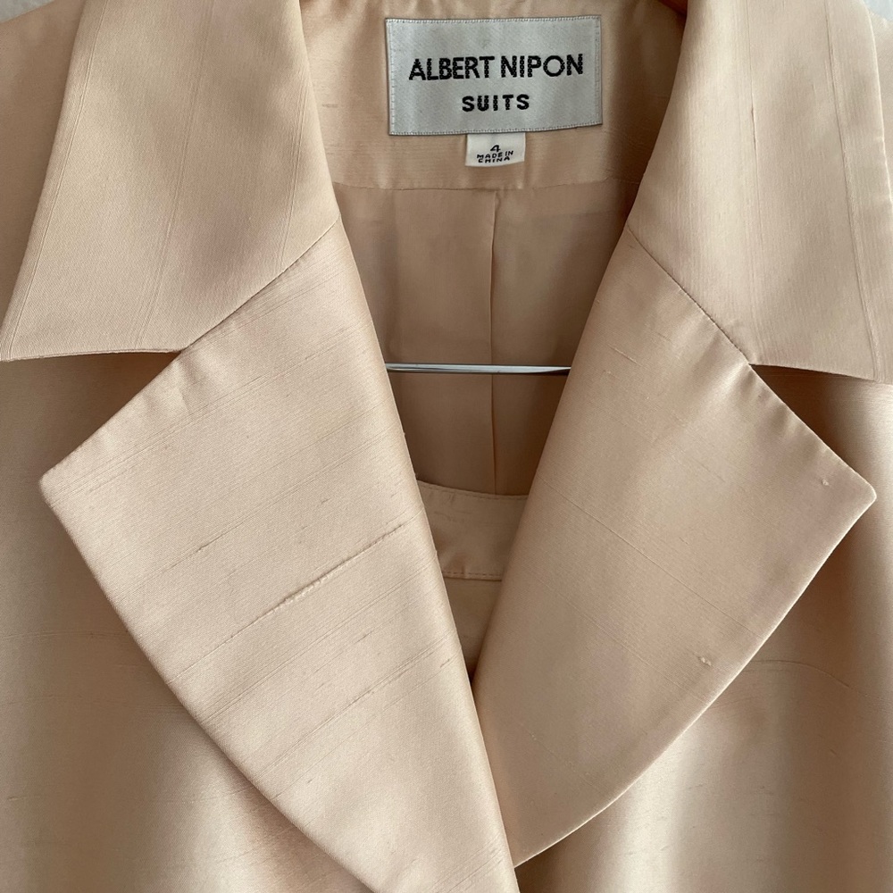 Albert Nipon Silk Set - image 1